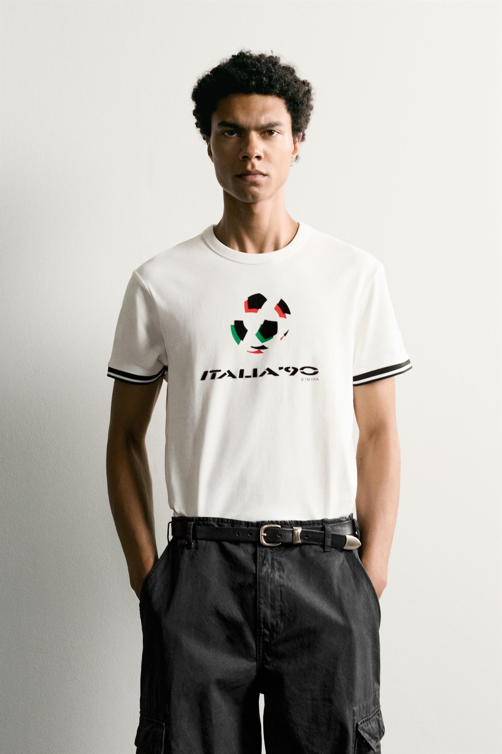 ITALIA 90 FIFA WORLD CUP™ FIFA CLASSICS CONTRAST T-SHIRT — White