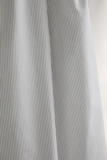 STRIPED TROUSERS - Oyster-white by Zara - Image 3