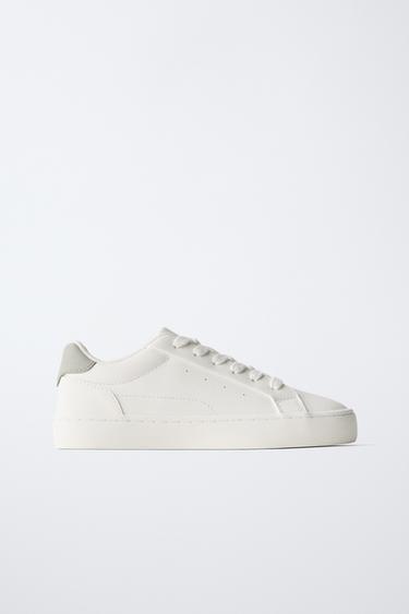 TENIS BÁSICO - Blanco de Zara