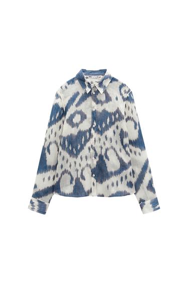 PRINTED RAMIE SHIRT - LIMITED EDITION