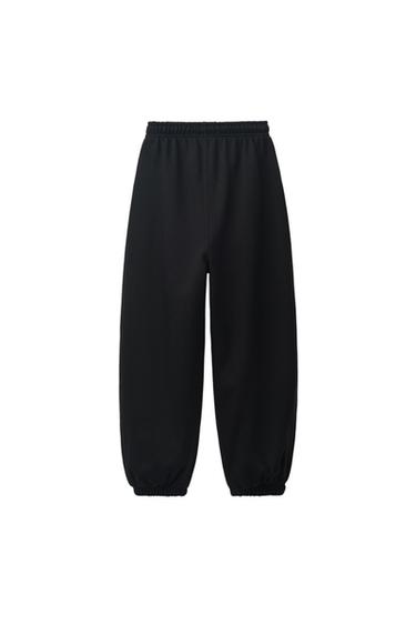 LABEL JOGGER PANTS — Black 2