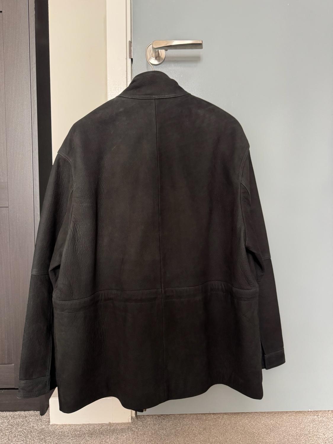 LEATHER RELAXED FIT PARKA - Image 5