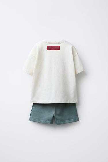 Zara © 迪士尼《Cars 閃電麥坤》慢跑套裝 - 湖綠色