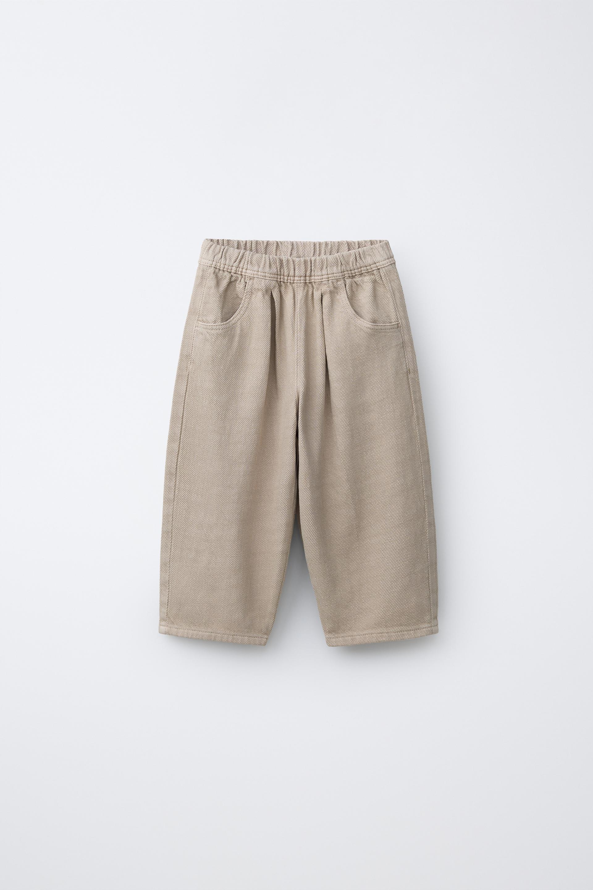 Flowing Twill Trousers