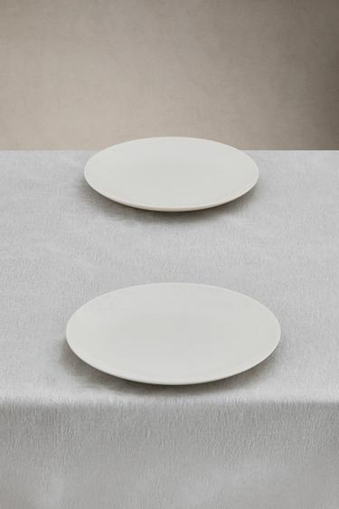 NAPPE COTON RÉSINÉE - Blanc de Zara - Image 1