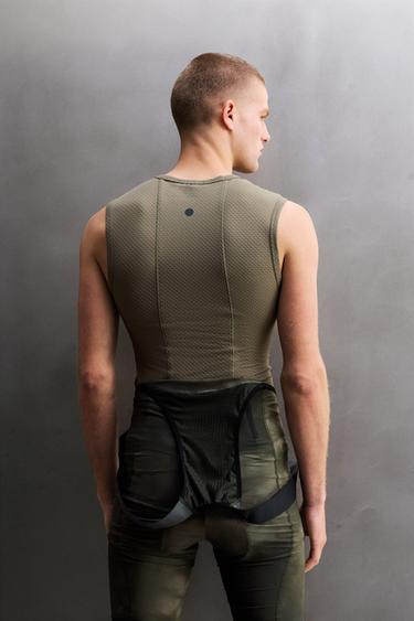 DEBARDEUR THERMIQUE COUCHE DE BASE GRAVEL - Gris taupe de Zara - Image 2