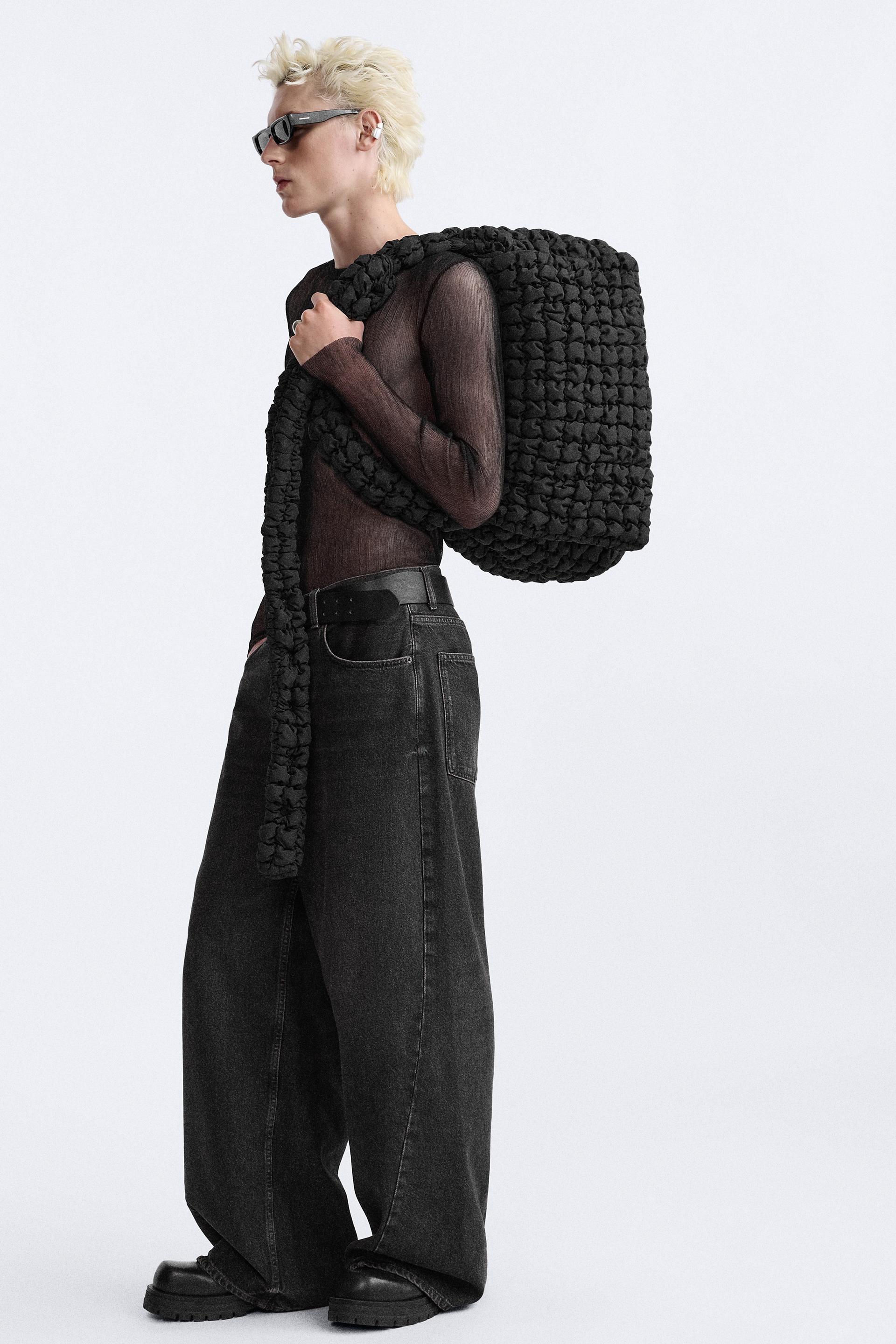 XL CROSSBODY BAG LIMITED EDITION Black ZARA Thailand xl-crossbody-bag-limited-edition-black-zara-thailand