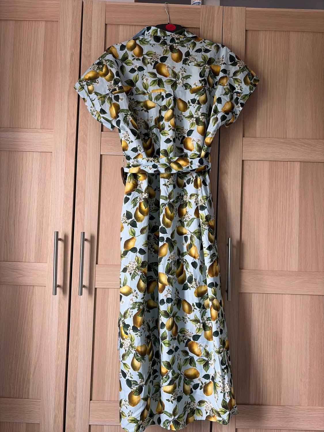 FRUIT PRINT MIDI DRESS - Image 5