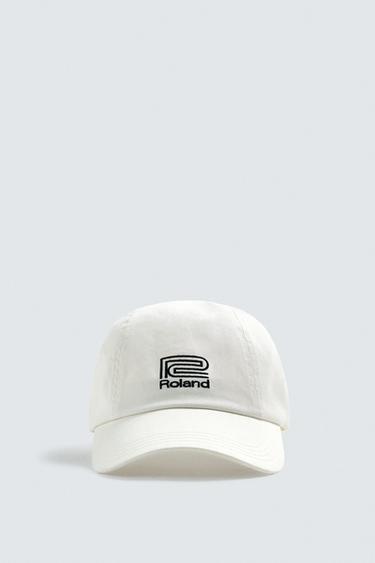 ROLAND CORPORATION © EMBROIDERED CAP - White by Zara - Image 1