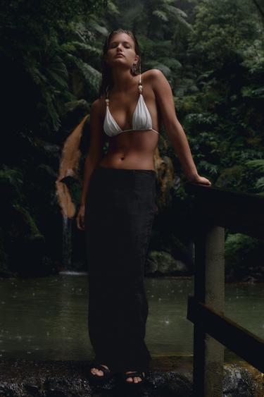 FLOWING STRAIGHT-LEG TROUSERS - Black by Zara - Image 2