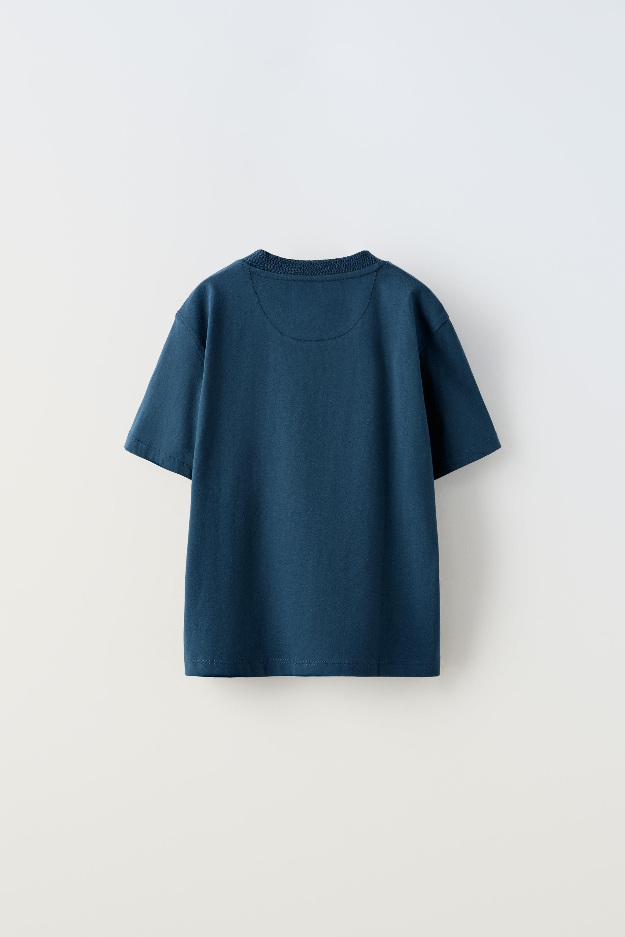 Dark blue t on sale shirt