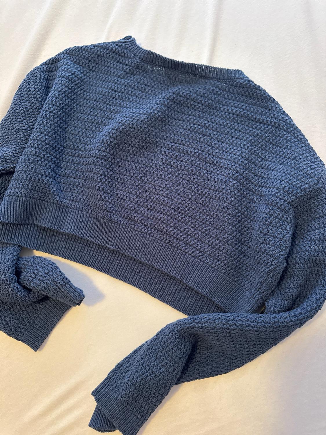 PLAIN KNIT 100% CASHMERE SWEATER - Image 5