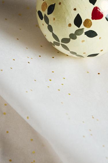 SHINY SILK CHRISTMAS GIFT WRAPPING PAPER - Multicoloured by Zara - Image 5