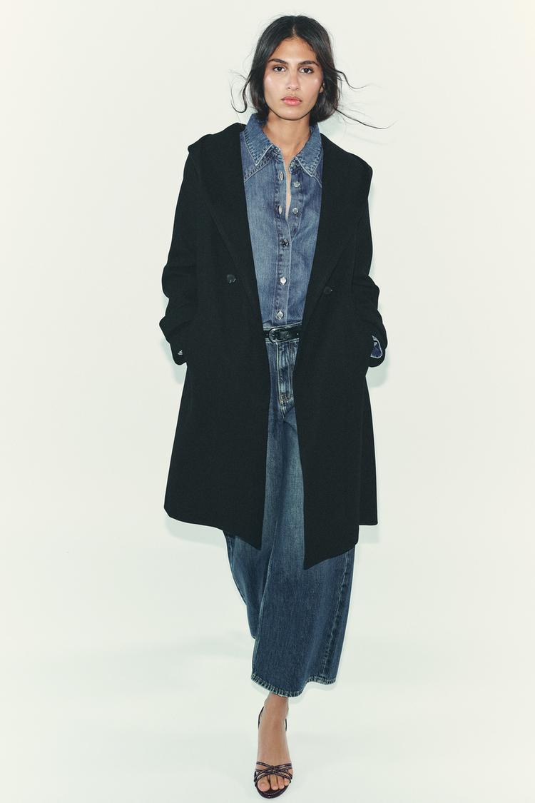 SOFT HOODIE COAT