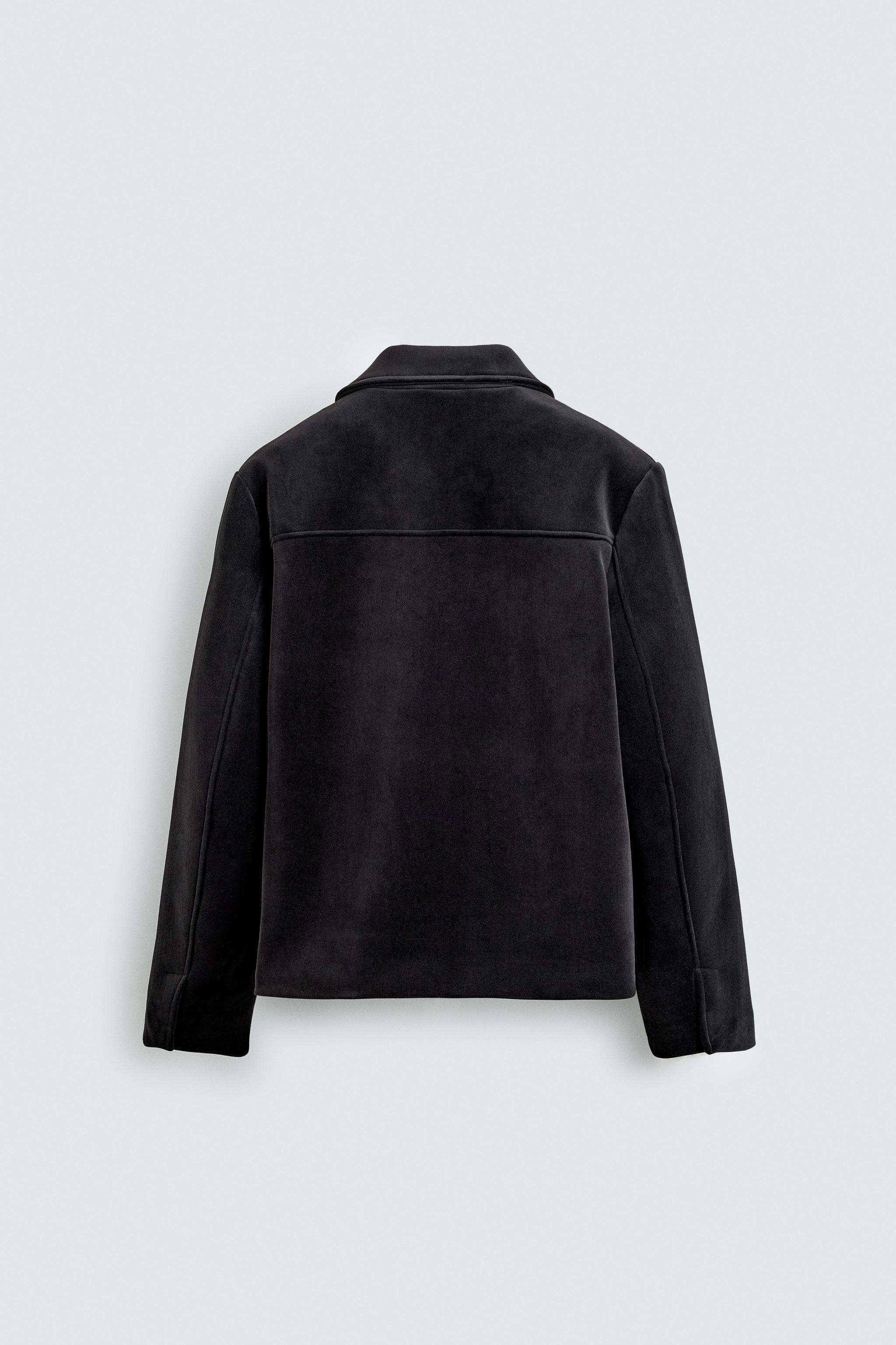 ベルベットジャケット レギュラーフィットベルベットジャケット - チョコレート | ZARA