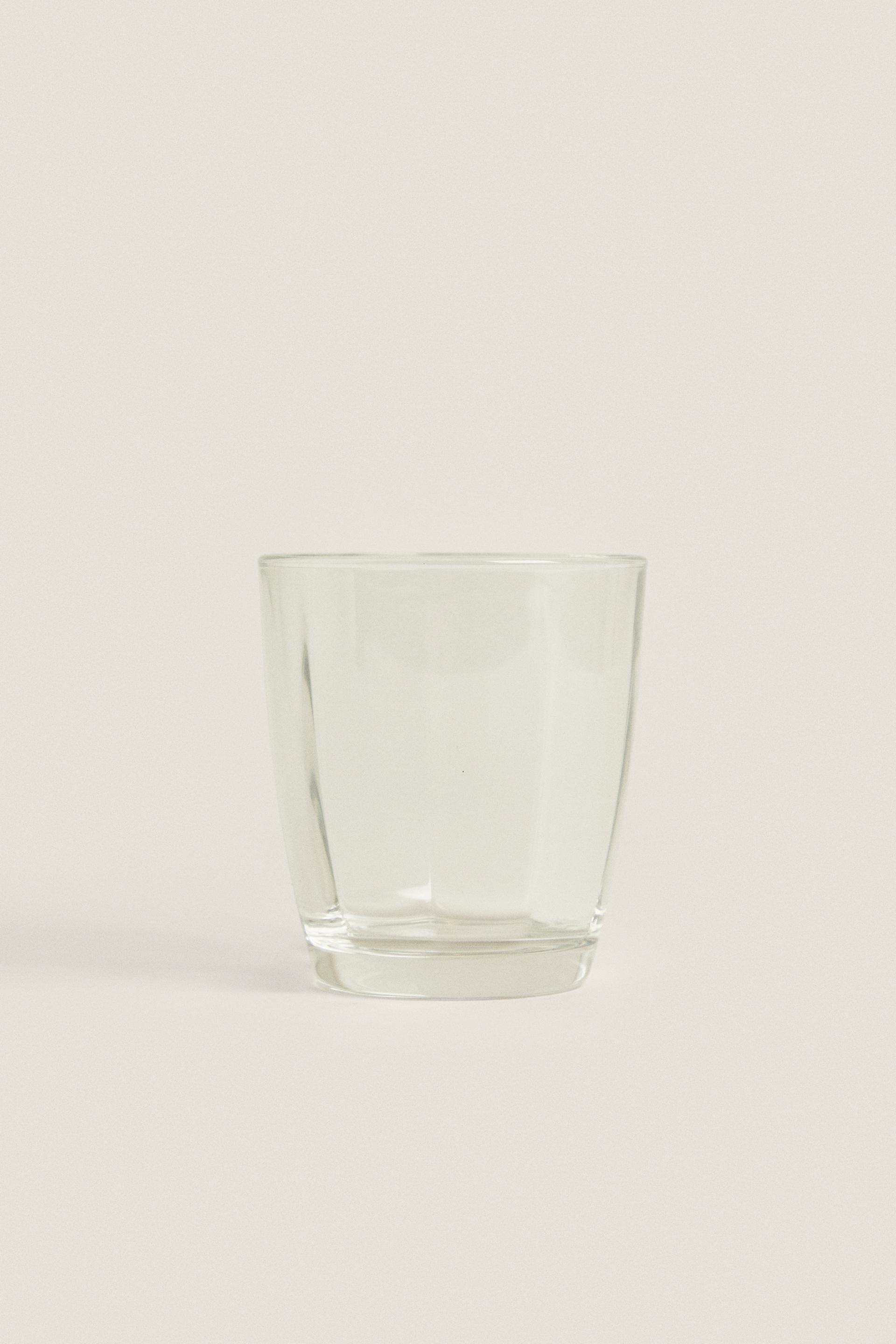 RAISED DESIGN GLASS TUMBLER ZARA United States