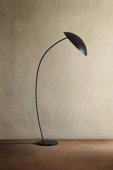 IRON FLOOR LAMP - Black by Zara