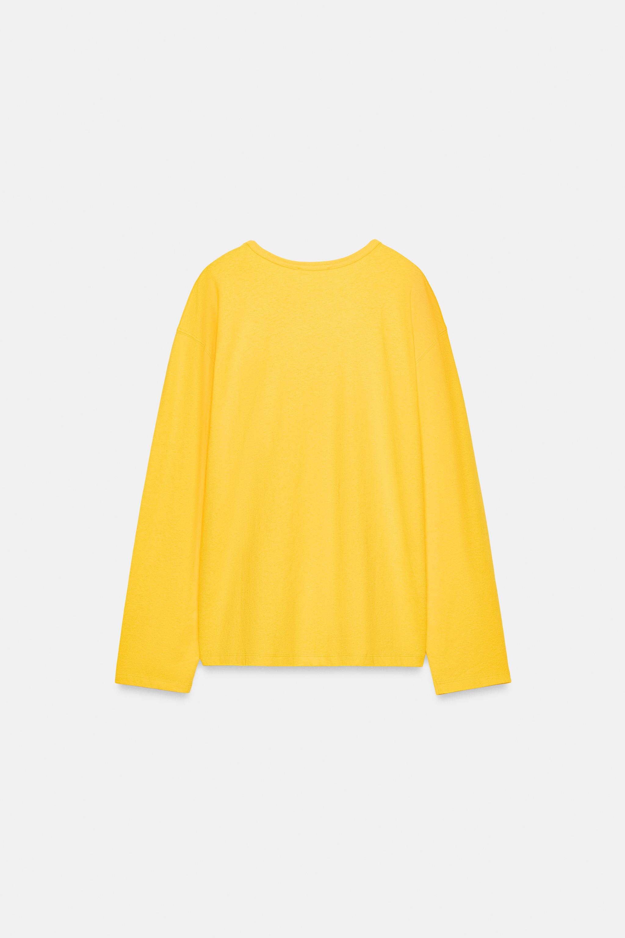 COTTON AND LINEN T-SHIRT
