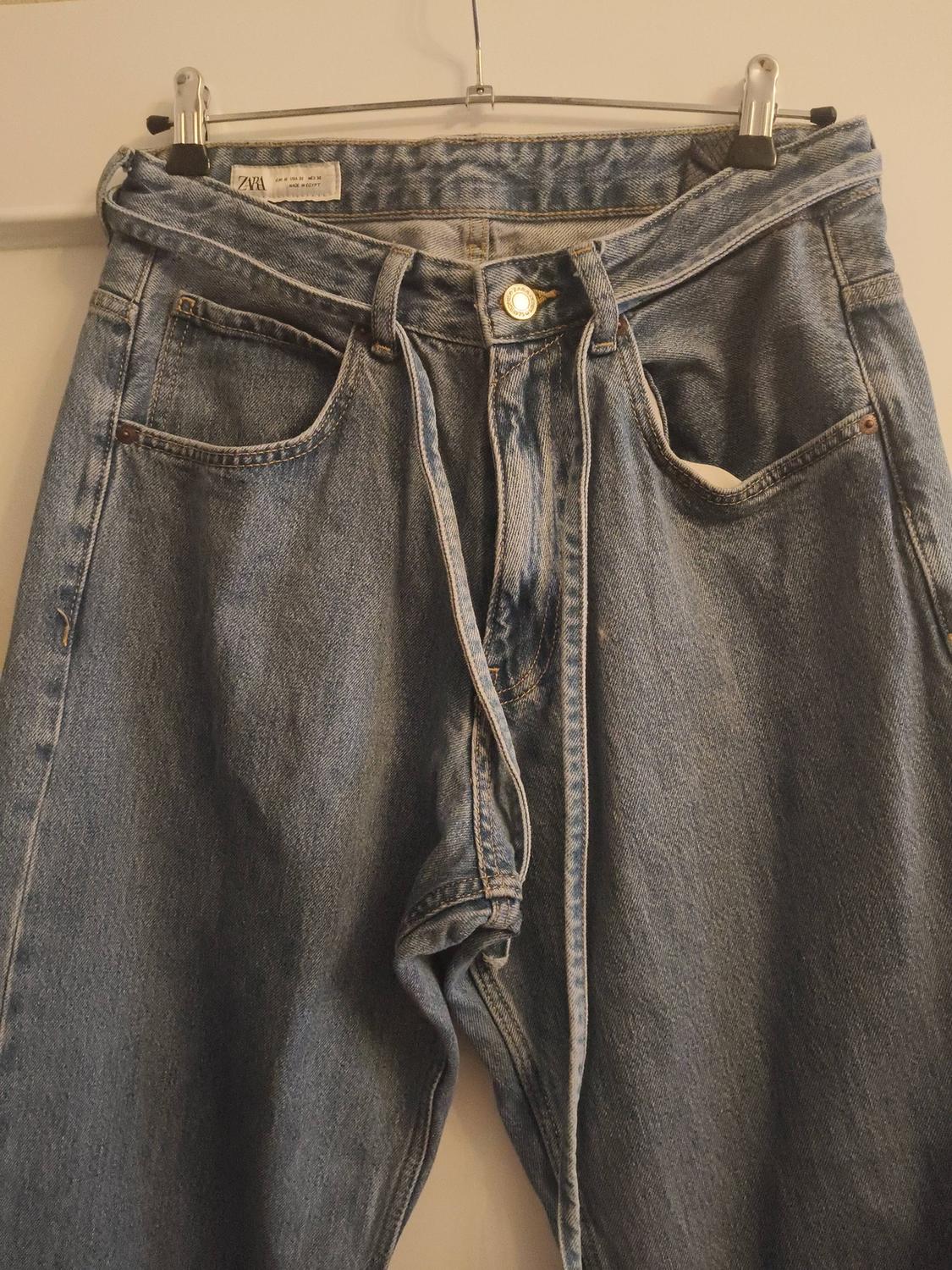 BAGGY JEANS WITH BELT - Image 2