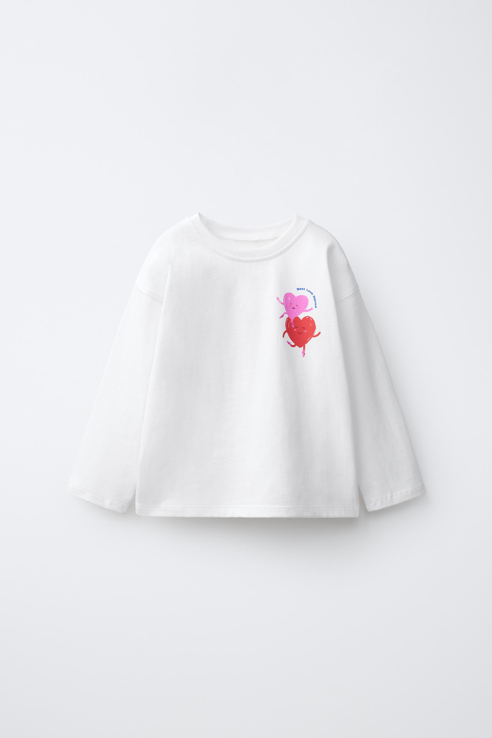 BEAR PRINT T-SHIRT — White
