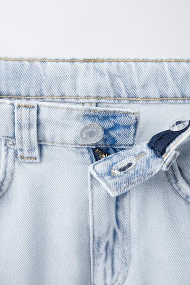 JEAN COUPE BALLON DÉCONTRACTÉE - Bleu de Zara - Image 2