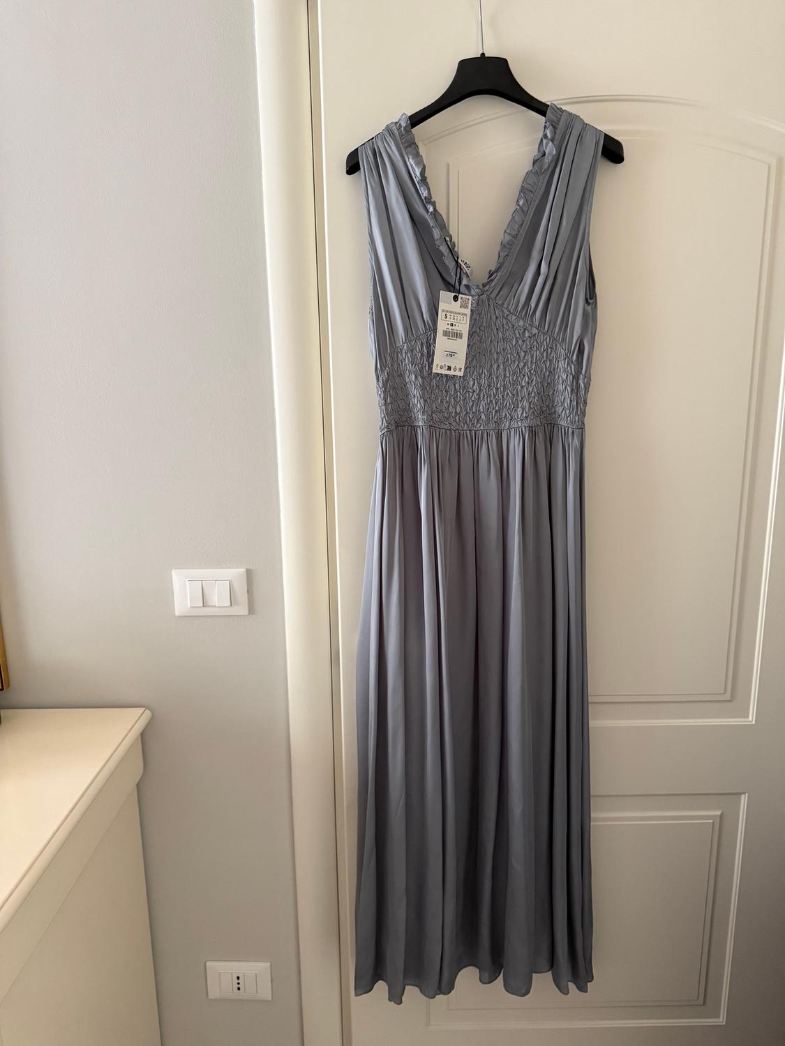 ZW COLLECTION SATIN MIDI DRESS - Image 2
