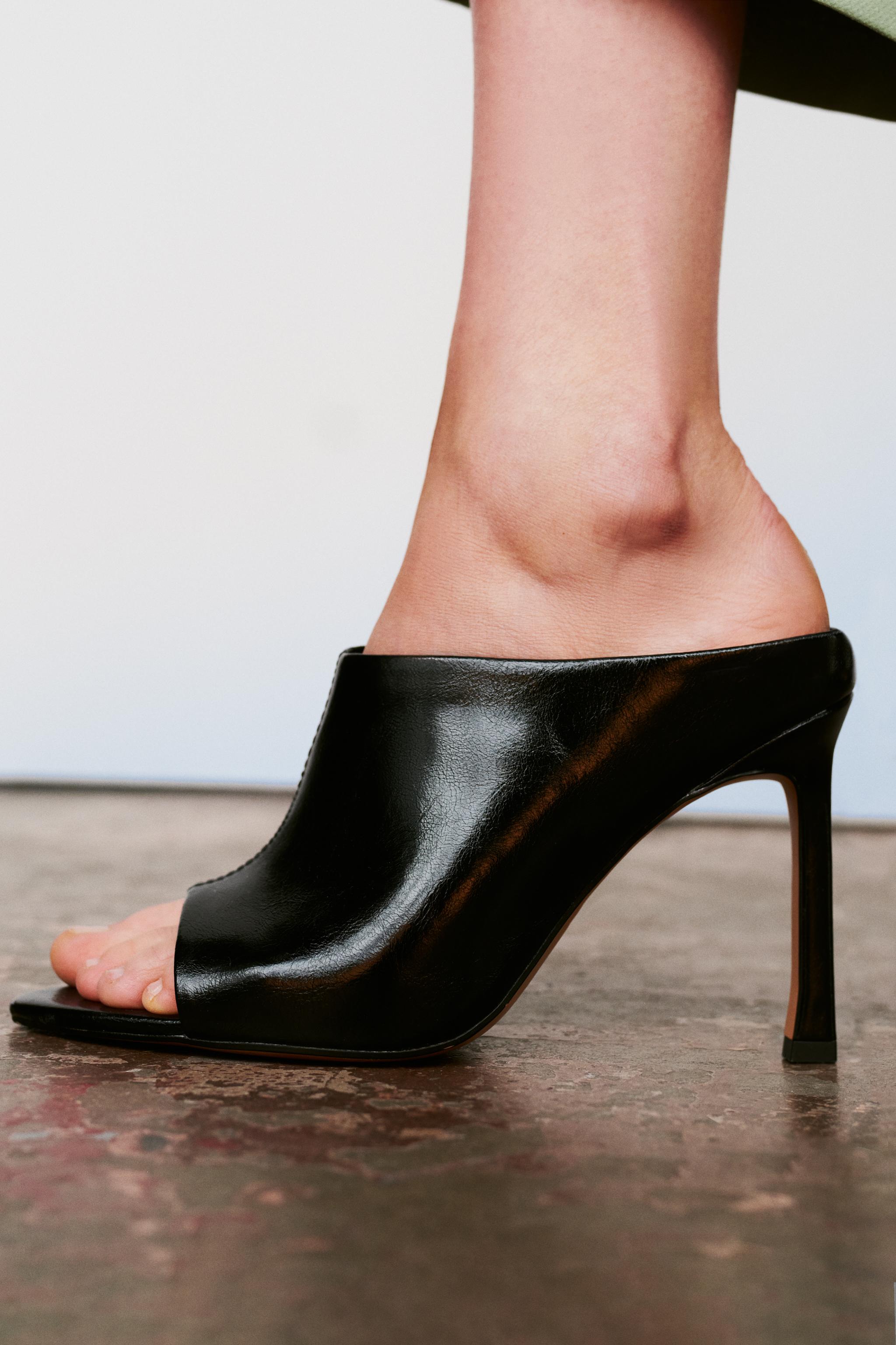 HIGH HEEL MULES Black ZARA Canada