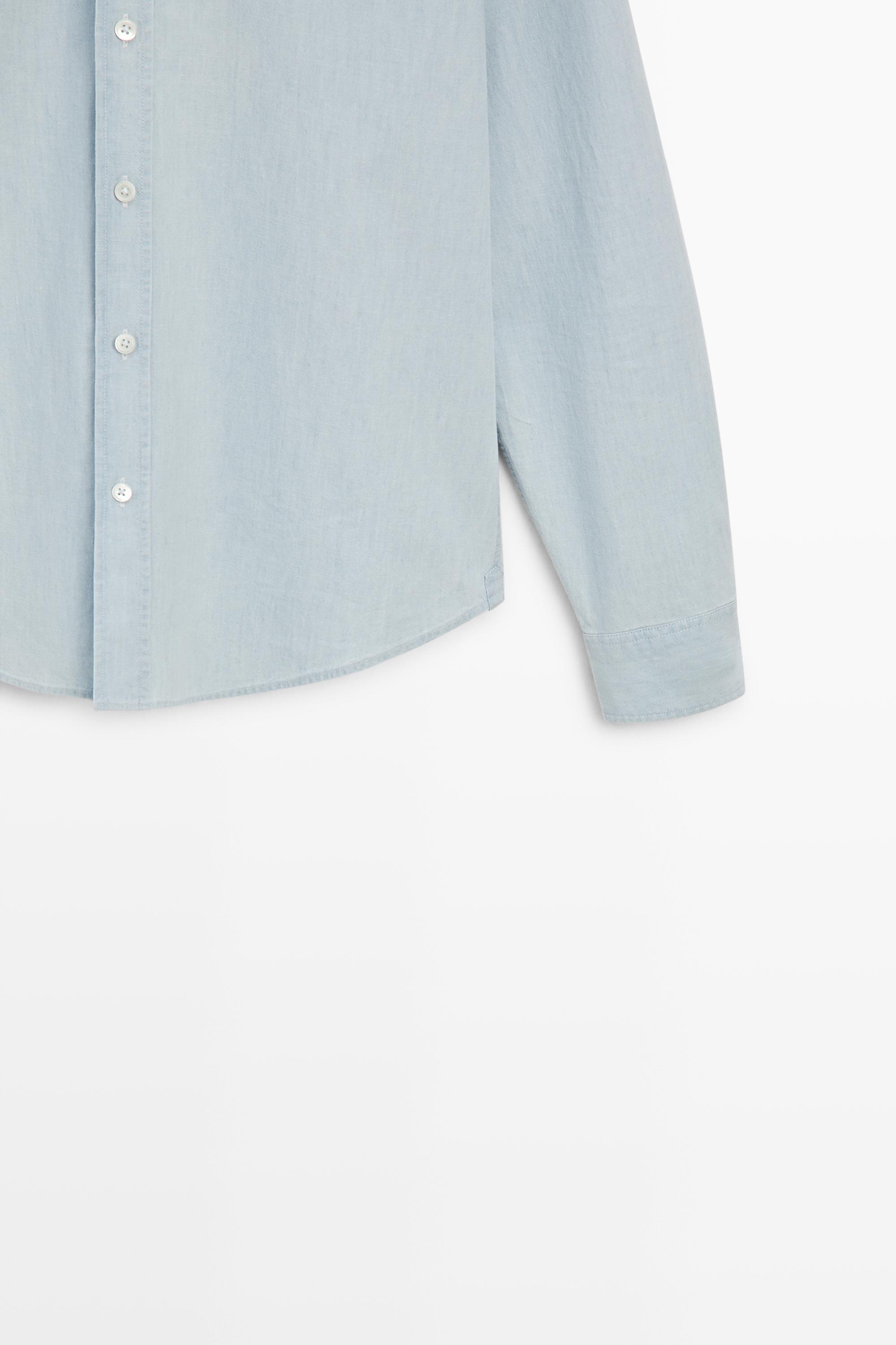 100% cotton denim shirt