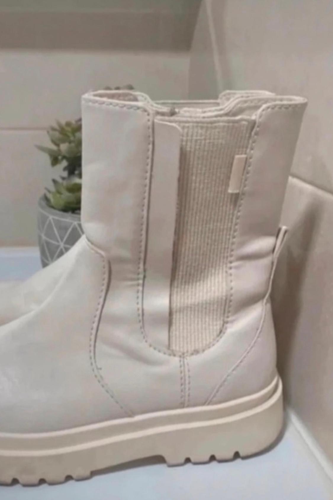 BOTINES BEIGES - Image 2