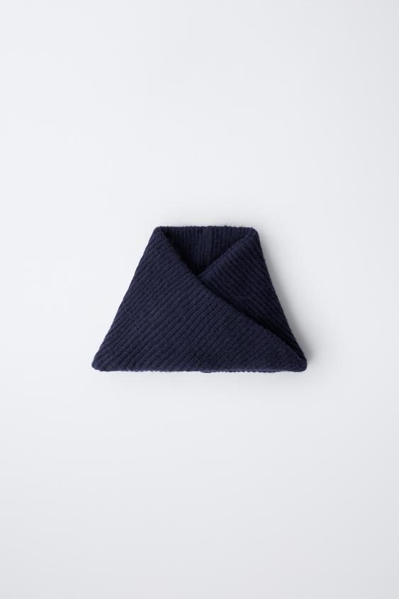 TOUR DE COU BASIQUE EN MAILLE - Bleu de Zara - Image 0