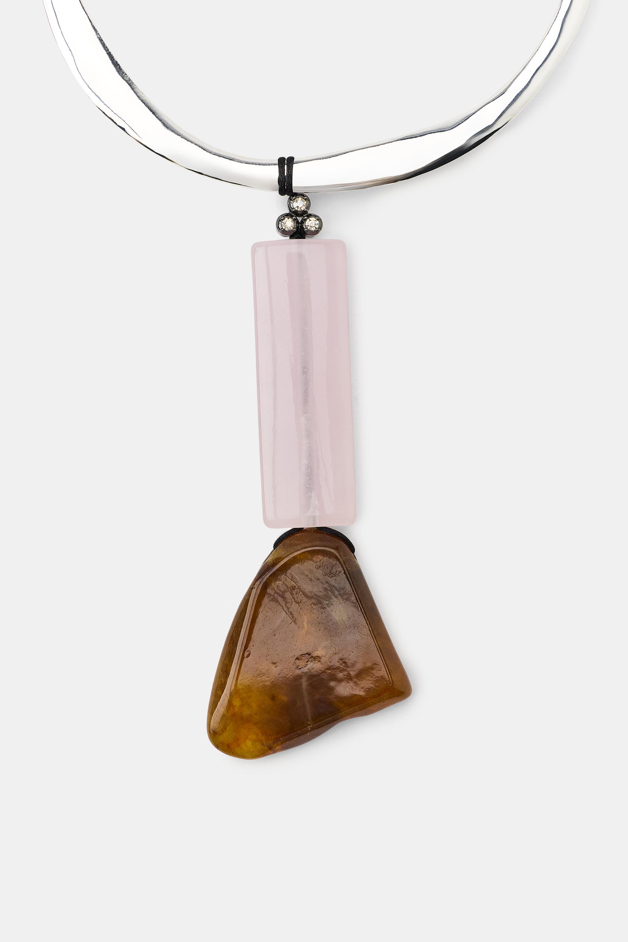 RESIN STONE CHOKER