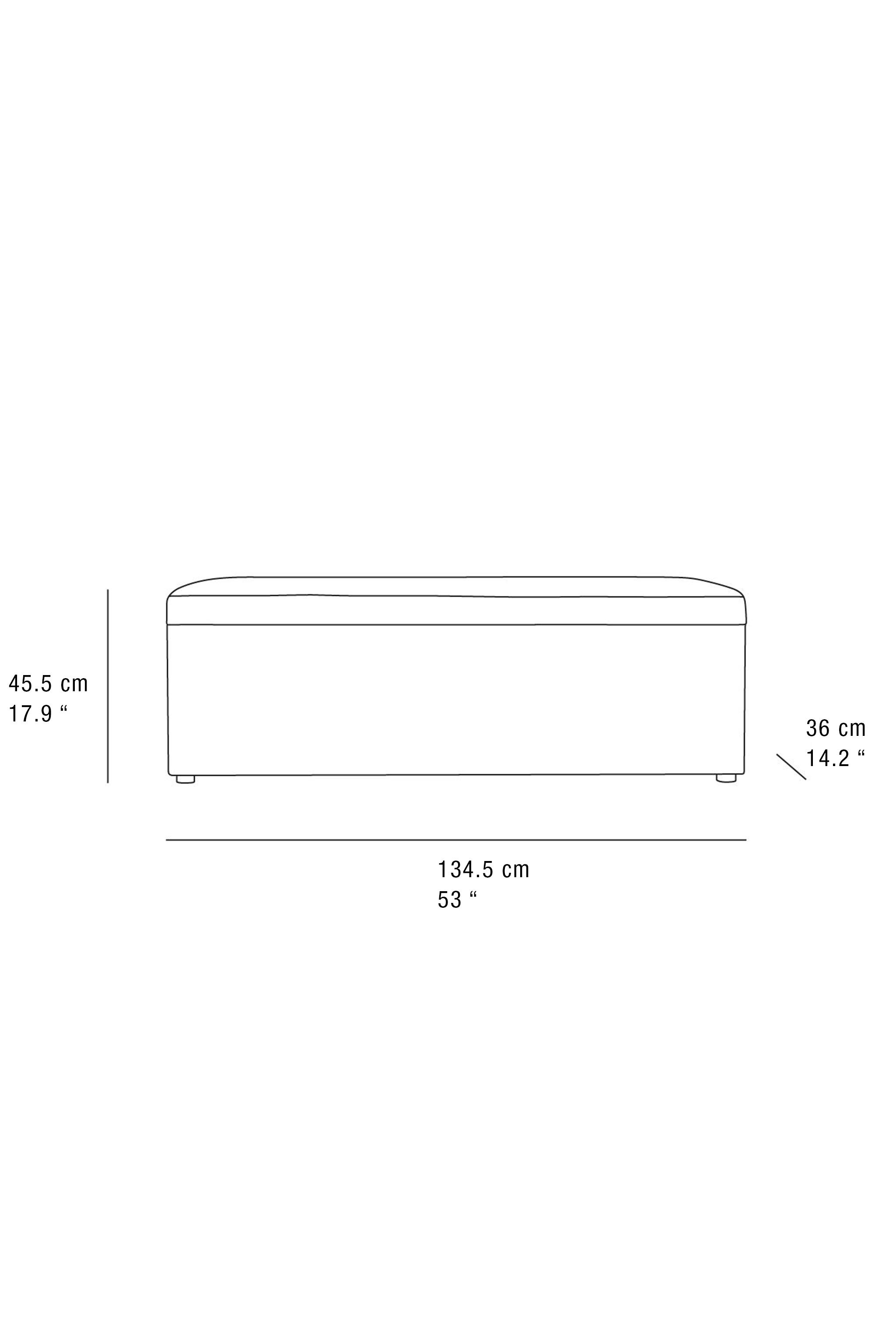 BANQUETTE DE RANGEMENT MOYENNE