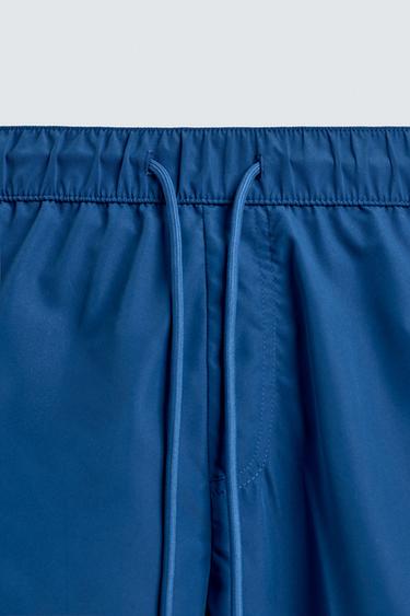 MAILLOT DE BAIN LONG - Bleu roi de Zara - Image 2