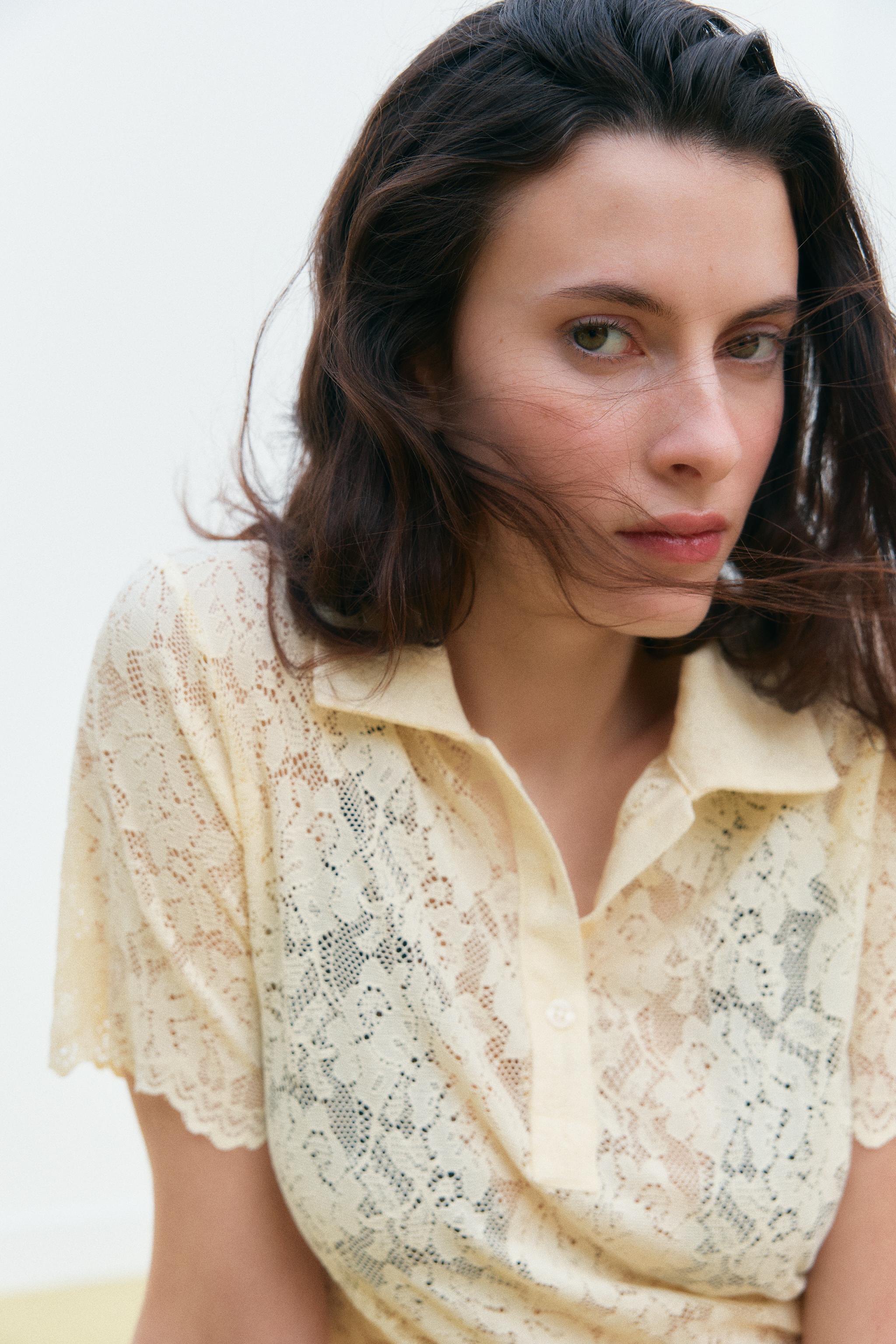 CHEMISE EN DENTELLE