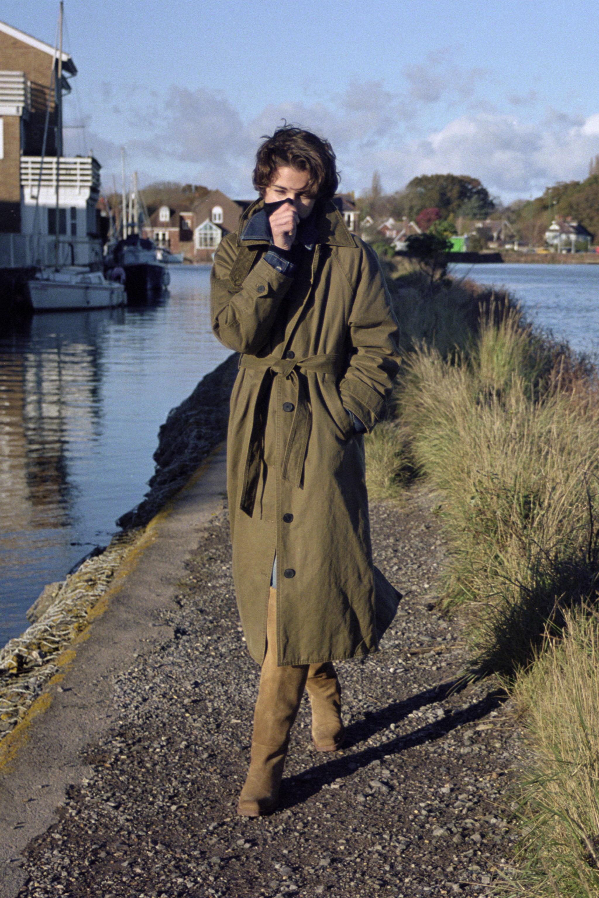 WAXED TRENCH COAT - Light khaki | ZARA United Kingdom