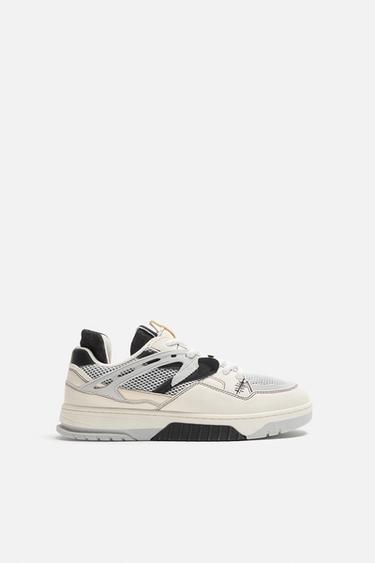 MESH SKATE TRAINERS - Multicoloured by Zara