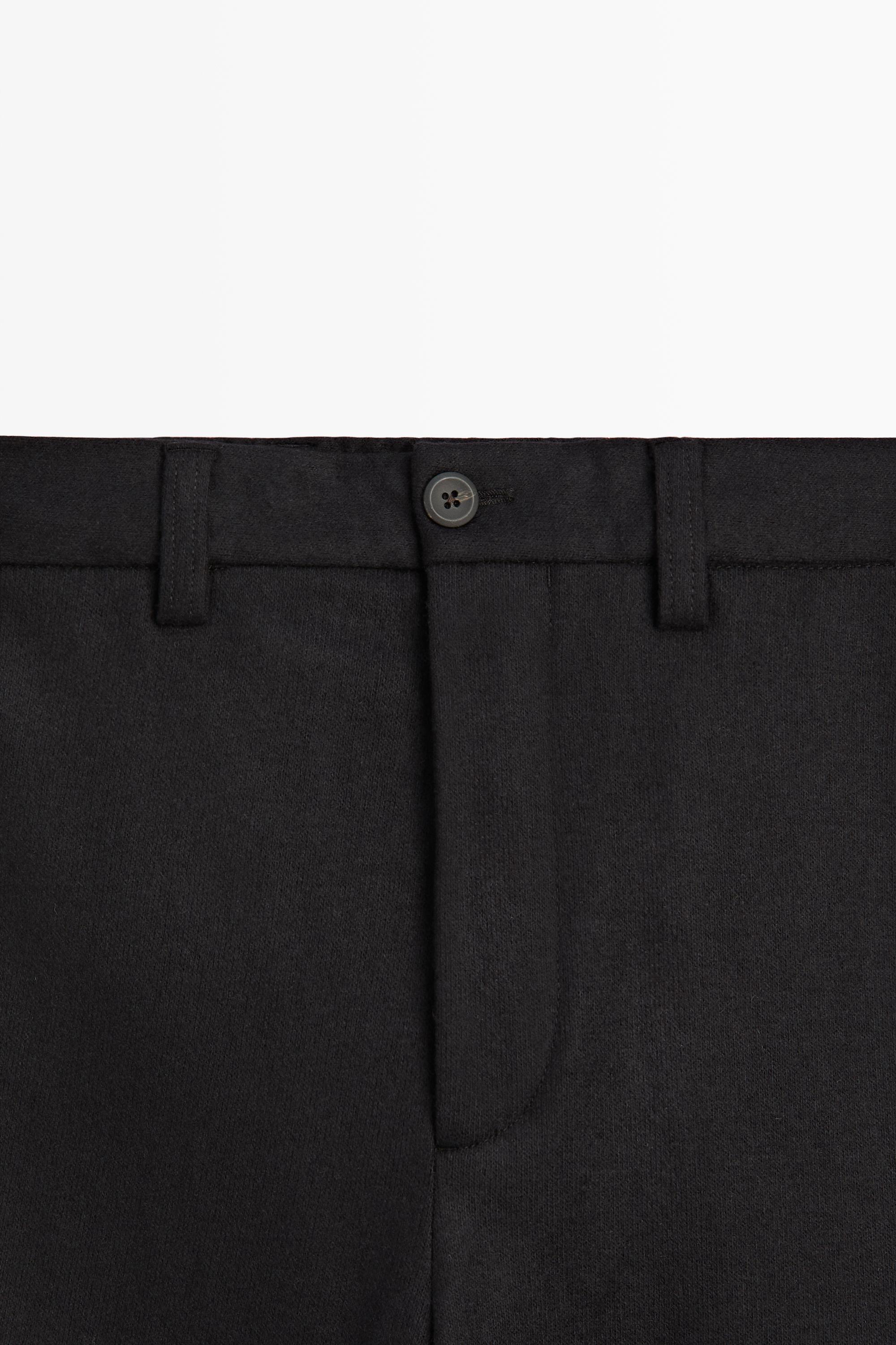 100% Wool Total Look Pants