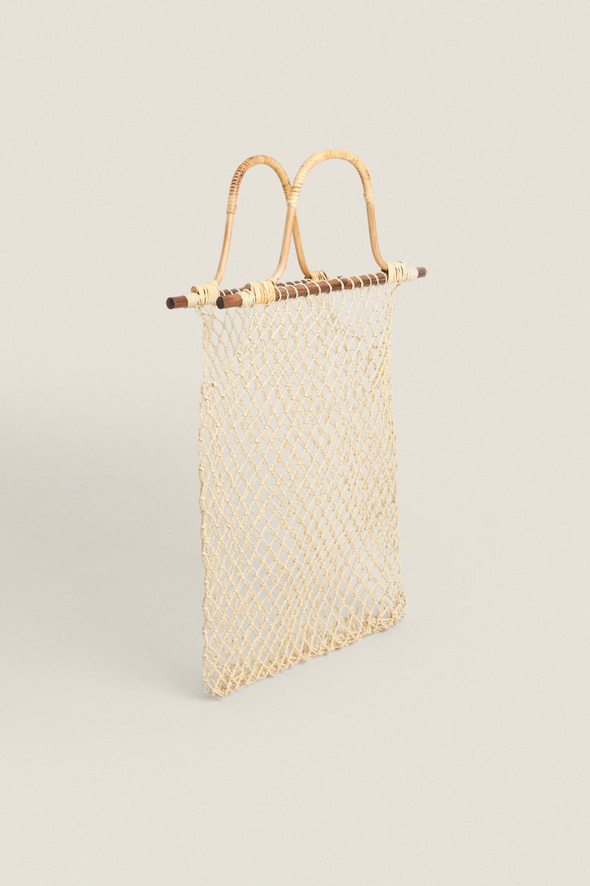 Zara rattan bag Clearance
