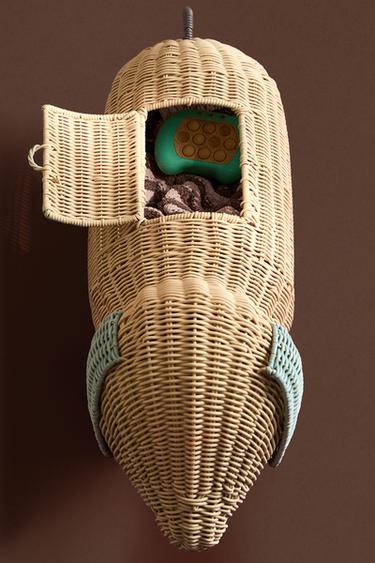 Zara CHILDREN'S DOG BASKET - Brown