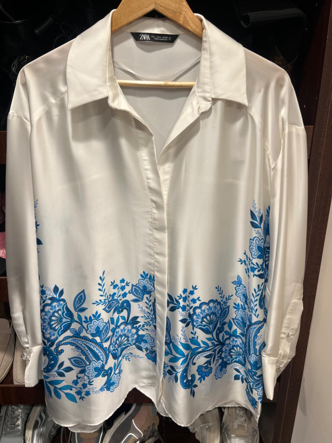 CAMISA FLUIDA ESTAMPADA