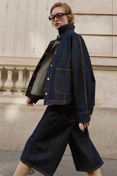 Z1975 DENIM JACKET - Blue by Zara - Image 6