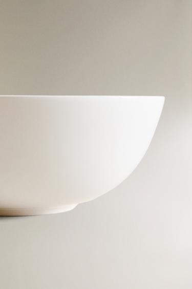 PORCELAIN SALAD BOWL - White by Zara - Image 3
