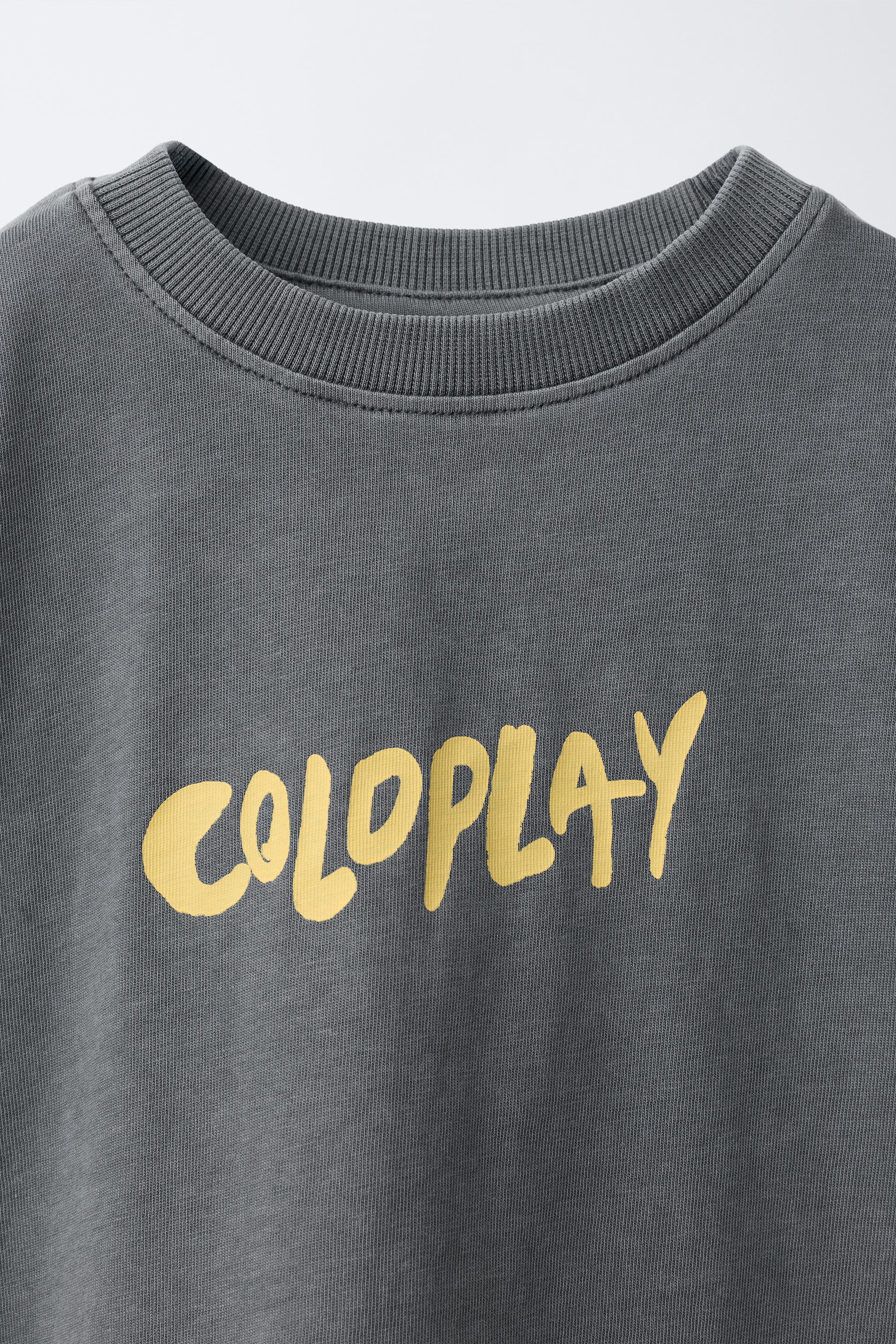 Детские футболки Zara COLDPLAY © PRINT T-SHIRT — фото 3