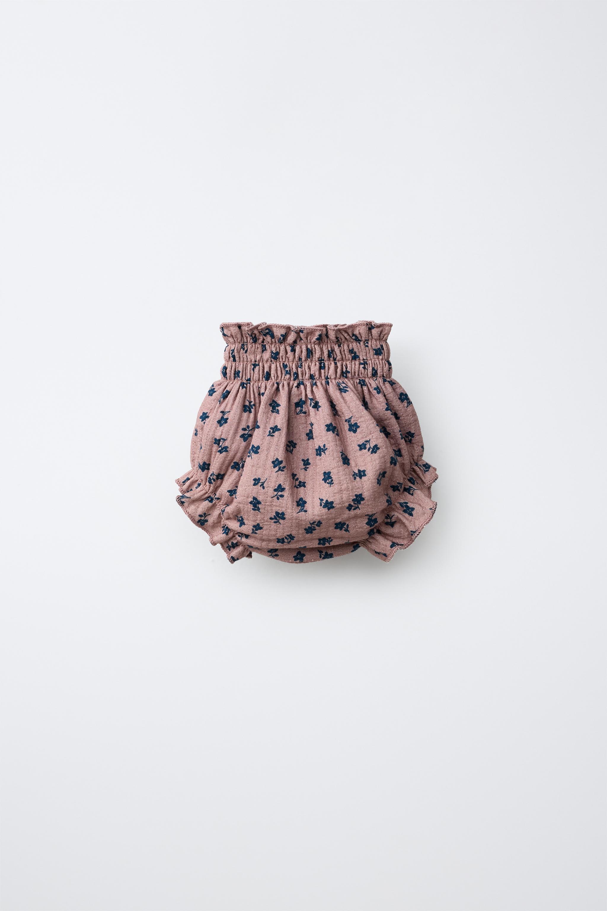 CULOTTE TEXTURÉE À FLEURS