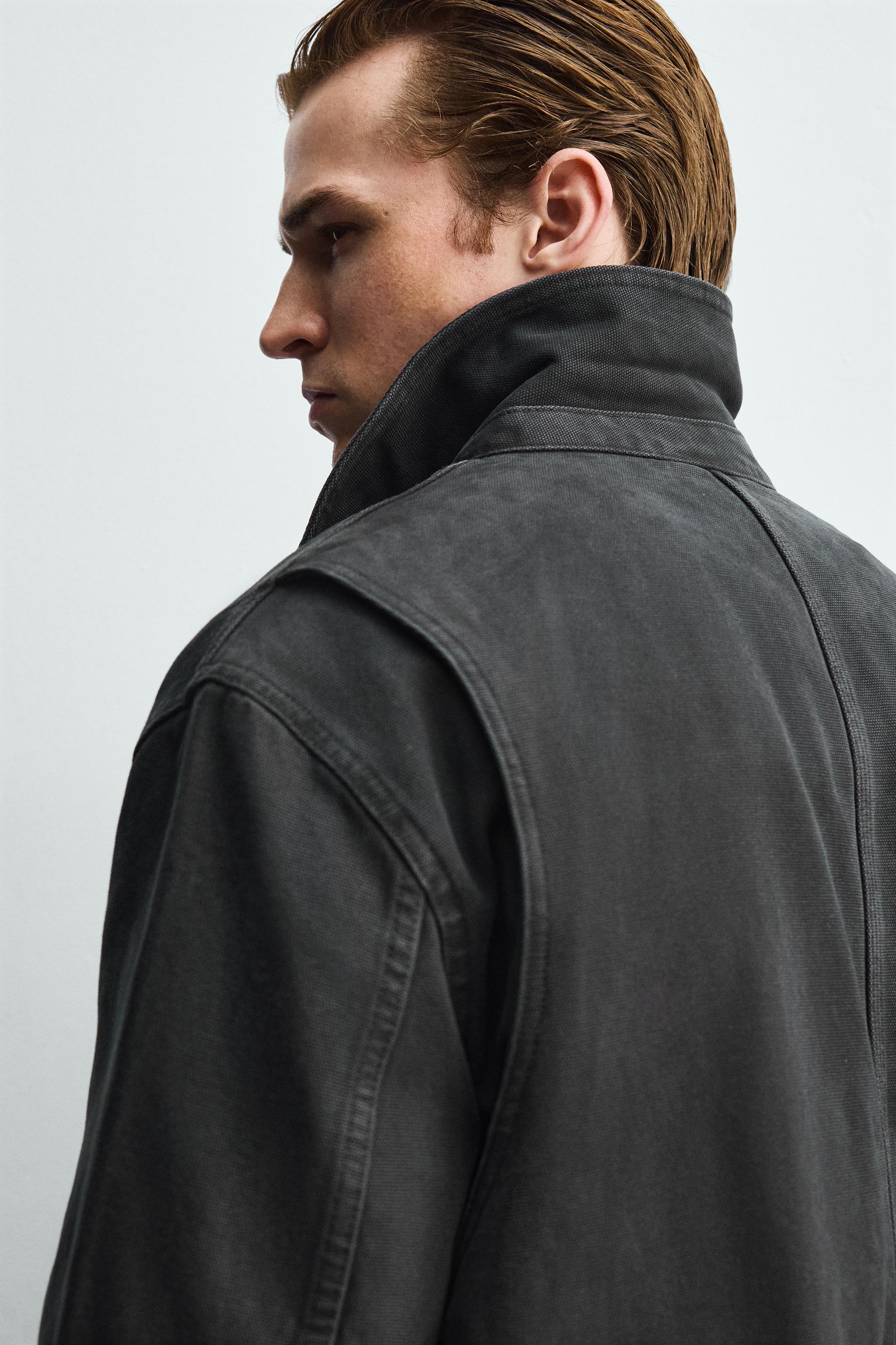 WASHED POCKET RELAXED FIT JACKET