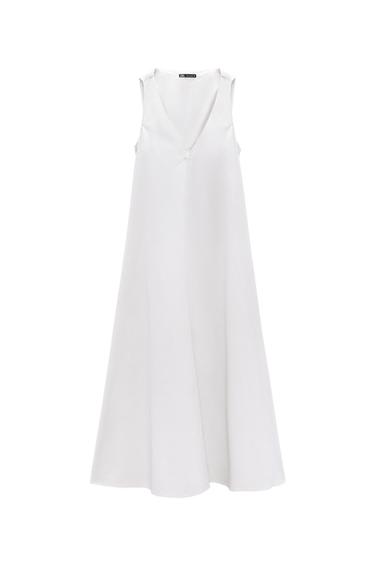 MIDI DRESS WITH CUT OUT DETAIL