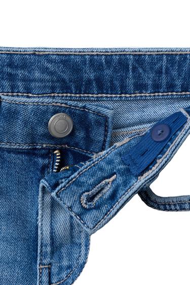 BERMUDA DENIM - Azul de Zara