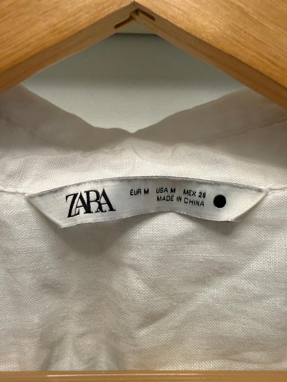 OVERSIZED LINEN SHIRT - Image 3