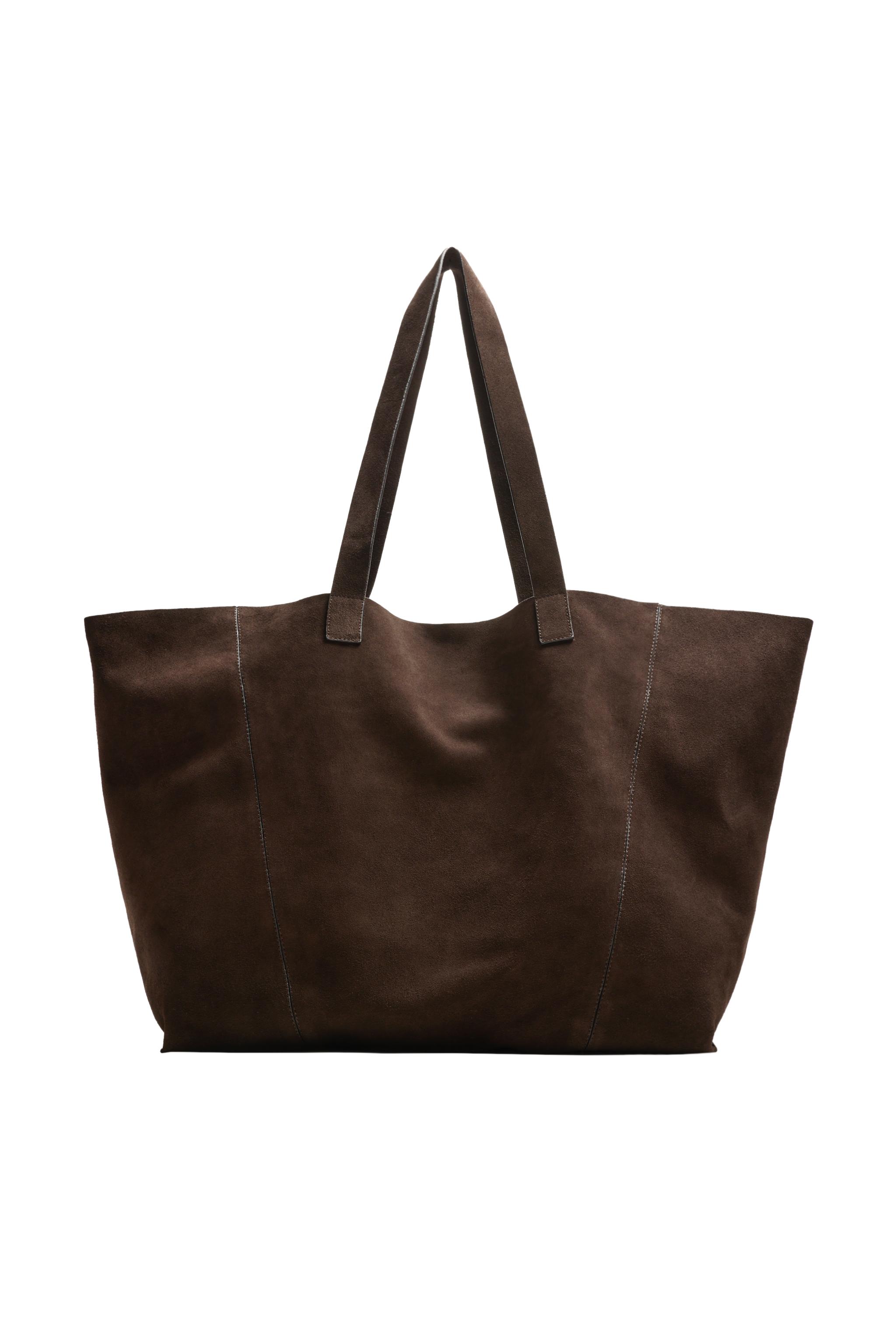 LEATHER SHOPPER BAG