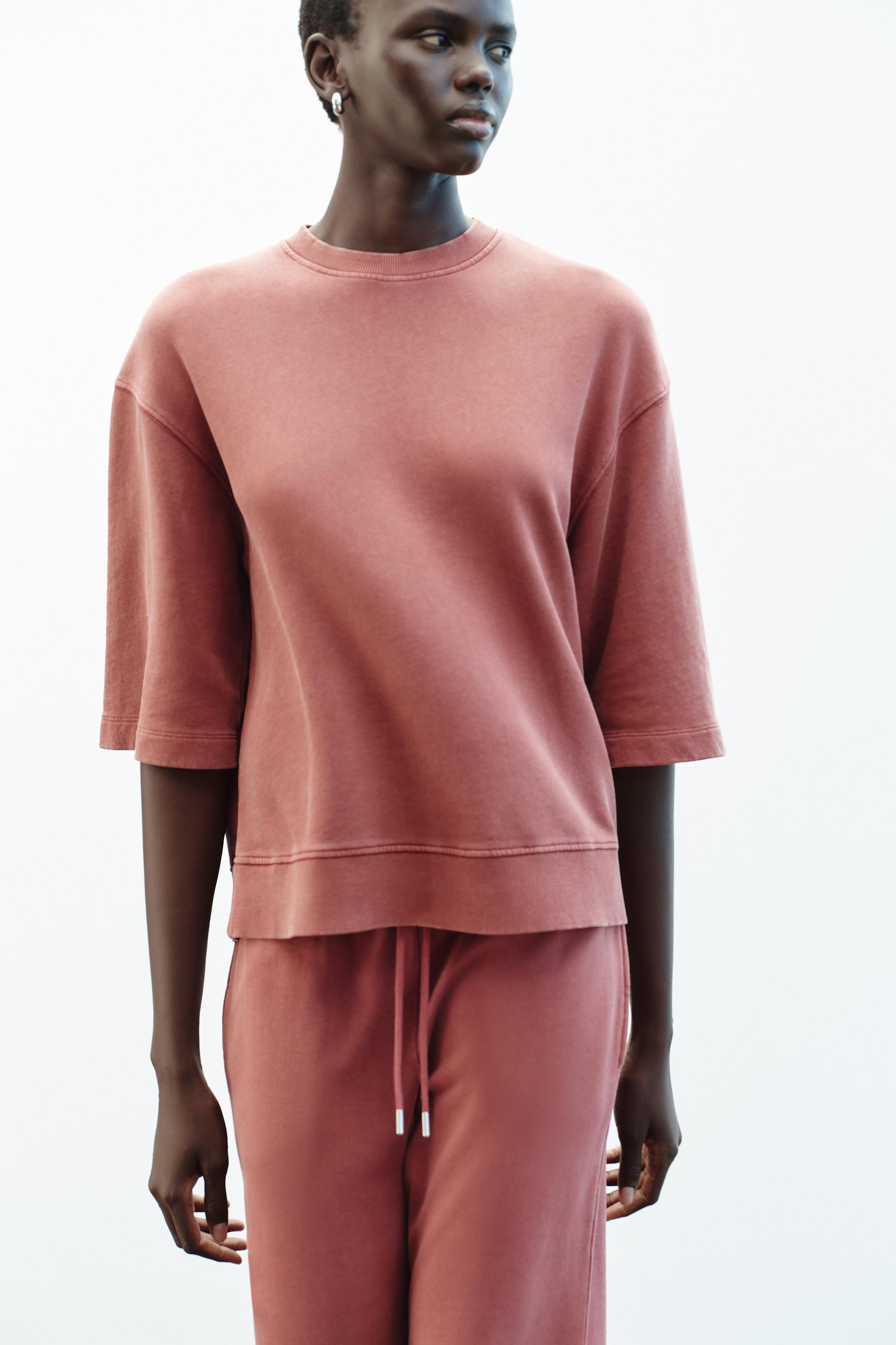 『ZARA』ザラ【M】トレーナー トップス スウェット ゆったり リラックス ZARA』ザラ【M】トレーナー トップス スウェット ゆったり